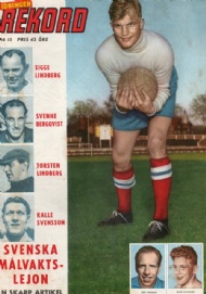 Sportboken - Rekordmagasinet 1957 nummer 13 Tidningen Rekord